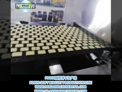 Linha de biscoitos de A a Z Linha de processamento de biscoitos totalmente automática 500 kg/H Equipamento de fabricação de biscoitos