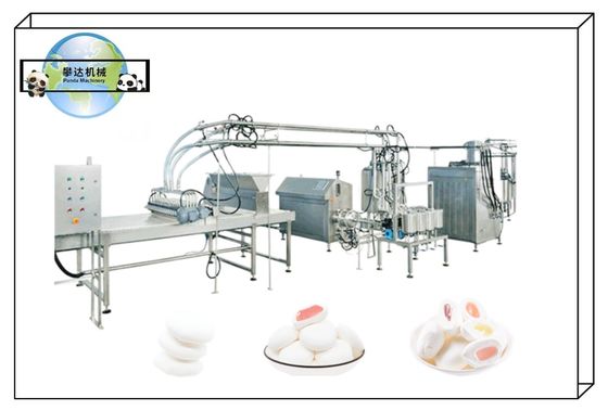 Máquina de produção automática de linha de depósito de marshmallow Máquina de equipamento de linha de processamento de depósito de marshmallow