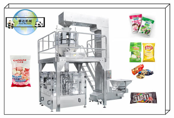 PD200 Máquina de embalagem de pesagem para lanches, alimentos, pipocas, feijão de chocolate, doces, frutas, geleias, nozes de goma