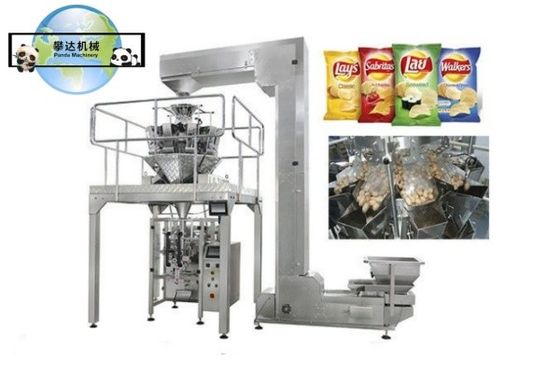 PD200 Máquina de embalagem de pesagem multi-cabeças Máquina de embalagem automática de pesagem para fábrica de lanches em Xangai China 2024