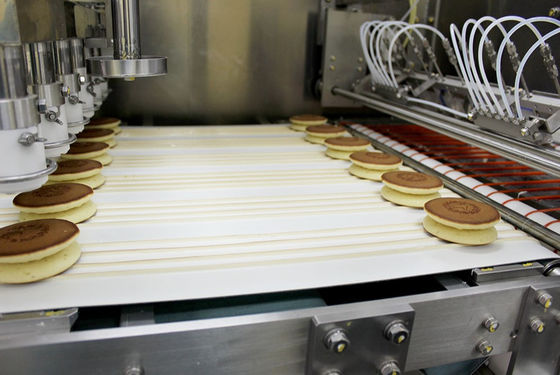 PD800 Linha de produção de panquecas de sanduíche de topo Linha de processamento de panquecas de sanduíche Máquina de fabricação de panquecas Equipamento de máquinas